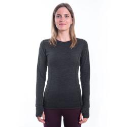 SENSOR Merino Bold Anthracite Gray dámské tričko