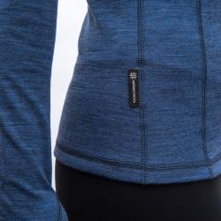 SENSOR Merino Bold Cool Blue dámské tričko