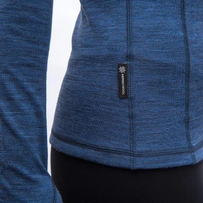SENSOR Merino Bold Cool Blue dámské tričko