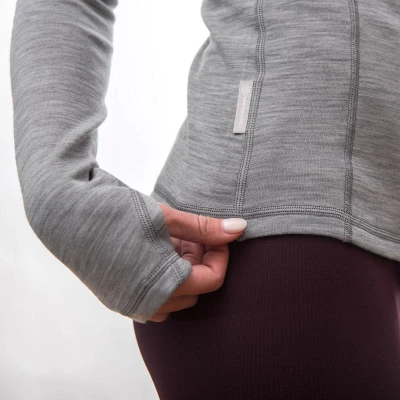SENSOR Merino Bold Cool Gray pánské tričko