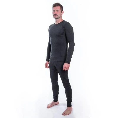 SENSOR Merino Bold Anthracite Gray pánské spodky