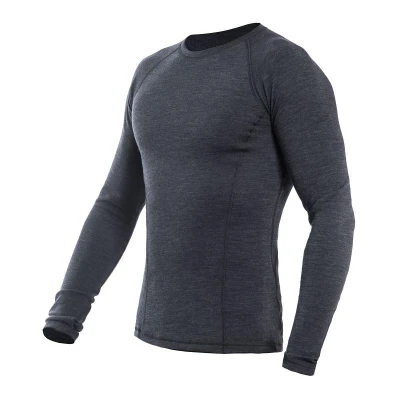 SENSOR Merino Bold Anthracite Gray pánské tričko SENSOR Merino Bold Anthracite Gray pánské tričko