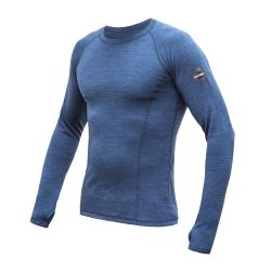 SENSOR Merino Bold Cool Blue pánske tričko