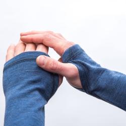 SENSOR Merino Bold Cool Blue pánské tričko