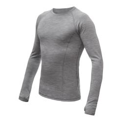 SENSOR Merino Bold Cool Gray pánske tričko
