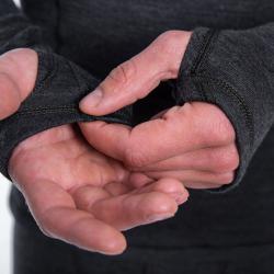 SENSOR Merino Bold Roll Neck Anthracite Gray pánské tričko