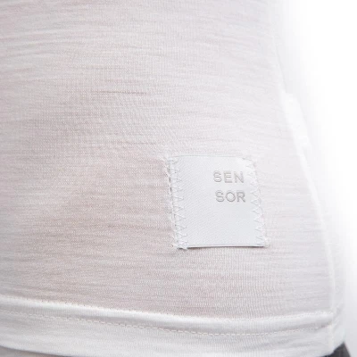 SENSOR Merino Cordura dámské triko bílé kr.rukáv