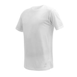 SENSOR Merino Cordura pánské bílé triko kr.rukáv