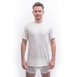 SENSOR Merino Cordura pánské bílé triko kr.rukáv