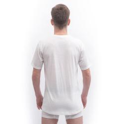 SENSOR Merino Cordura pánské bílé triko kr.rukáv