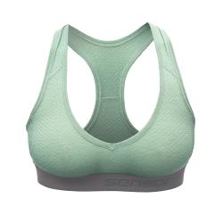 SENSOR Merino Df dámská podprsenka Basil Green