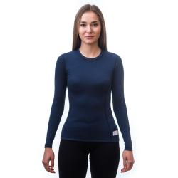 SENSOR Merino Df Deep Blue dámské tričko