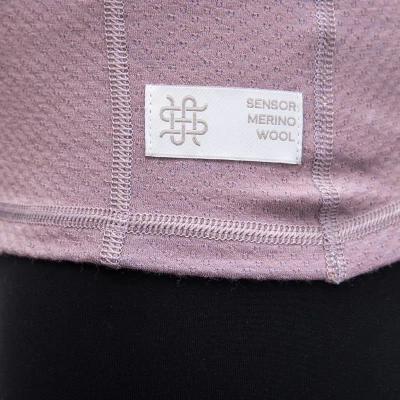 SENSOR Merino Df mystic violet dámské tričko