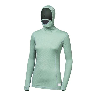 SENSOR Merino Df Basil Green dámské tričko