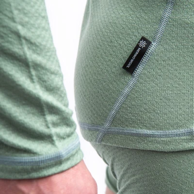 SENSOR Merino Df Basil Green pánské tričko