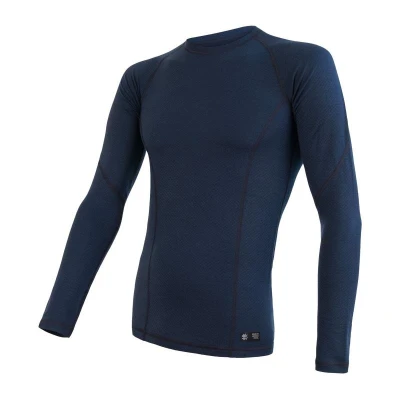 Sensor Merino Df Deep Blue pánské funkční tričko Sensor Merino Df Deep Blue pánské funkční tričko