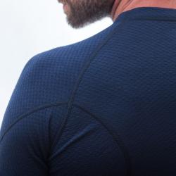 Sensor Merino Df Deep Blue pánské funkční tričko