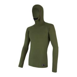 Sensor Merino Df Safari Green pánske funkčné tričko