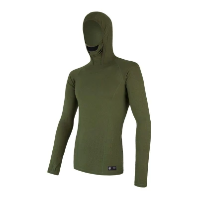Sensor Merino Df Safari Green pánské funkční tričko Sensor Merino Df Safari Green pánské funkční tričko