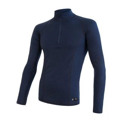 Sensor Merino Df Deep Blue pánské funkční tričko Sensor Merino Df Deep Blue pánské funkční tričko