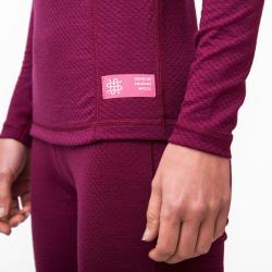 Sensor Merino Df Zip Lilla dámské funkční tričko POUZE S (VÝPRODEJ)