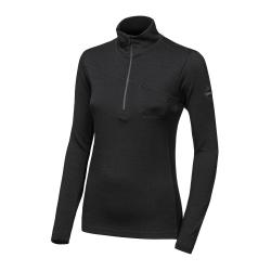 SENSOR Merino Extreme Up Dámská černá mikina