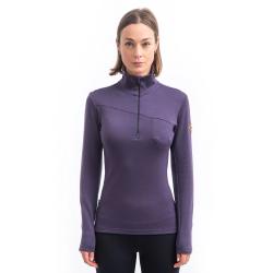 SENSOR Merino Extreme Up dámská mikina Grape Purple