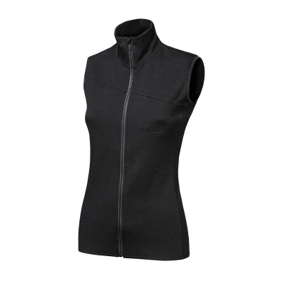 SENSOR Merino Extreme Up Dámská černá vesta SENSOR Merino Extreme Up Dámská černá vesta