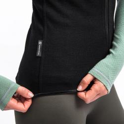 SENSOR Merino Extreme Up Dámská černá vesta