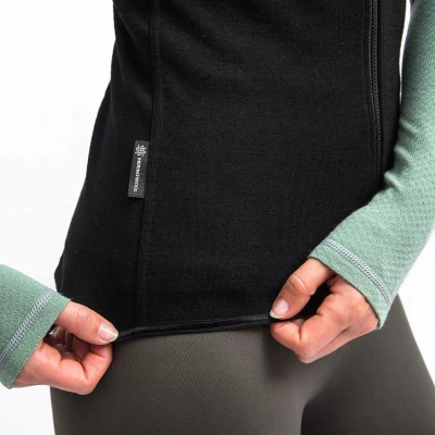 SENSOR Merino Extreme Up Dámská černá vesta