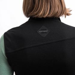 SENSOR Merino Extreme Up Dámská černá vesta