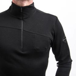 SENSOR Merino Extreme Up pánská mikina černá
