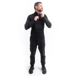 SENSOR Merino Extreme Up pánská mikina černá