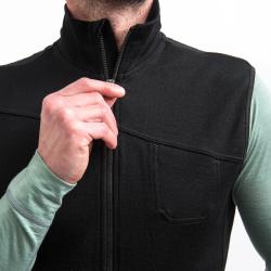 SENSOR Merino Extreme Up Pánská černá vesta