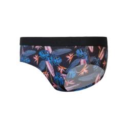 Sensor Merino Impress Dámske Nohavičky Čierna/floral