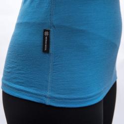 SENSOR Merino Impress Modrá/universe dámské tričko
