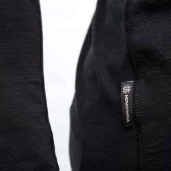 SENSOR Merino Impress Černá/cosmos pánské tričko