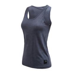 SENSOR Merino Lite dámske tričko bez rukávov Mottled Blue SENSOR Merino Lite dámske tričko bez rukávov Mottled Blue