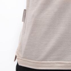 SENSOR Merino Lite Mottled Beige pánské tričko