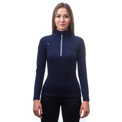 SENSOR Merino Upper dámská mikina deep blue