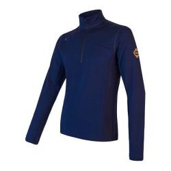 Sensor Merino Upper Deep Blue pánská mikina POUZE L (VÝPRODEJ) Sensor Merino Upper Deep Blue pánská mikina POUZE L (VÝPRODEJ)