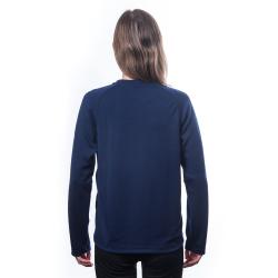 SENSOR Merino Upper Traveller dámská mikina Deep Blue