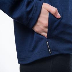 SENSOR Merino Upper Traveller dámská mikina Deep Blue