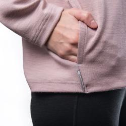 SENSOR Merino Upper Traveller dámská mikina Dusty Pink