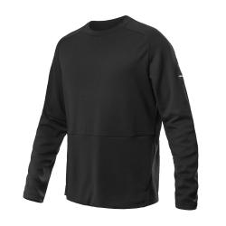 SENSOR Merino Upper Traveller pánska čierna mikina