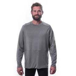 SENSOR Merino Upper Traveller pánská šedá mikina