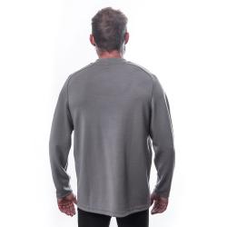 SENSOR Merino Upper Traveller pánská šedá mikina