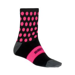 Sensor ponožky Dots Černá/růžová Sensor ponožky Dots Černá/růžová