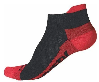 Sensor ponožky Race Coolmax Invisible Černá/červená