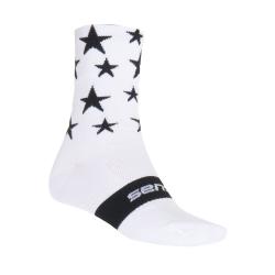 Sensor ponožky Stars Bílá/černá Sensor ponožky Stars Bílá/černá